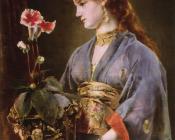 阿尔弗雷德 史蒂文斯 : Portrait of a Woman